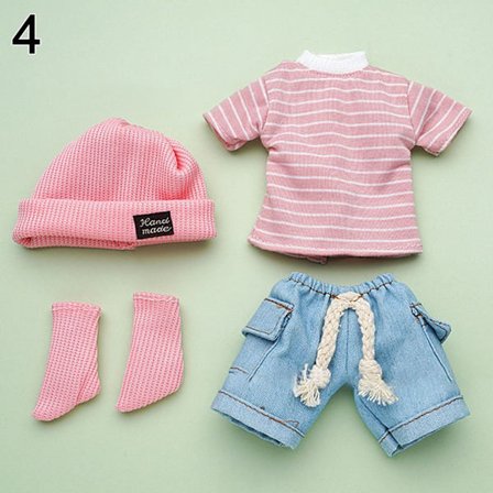 Dukkekåper Jeans Skinnbukser Shorts 4 4