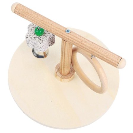 Fuglebur Tilbehør Hængende Fuglebur Gynge Legetøj til Undulat[HK]