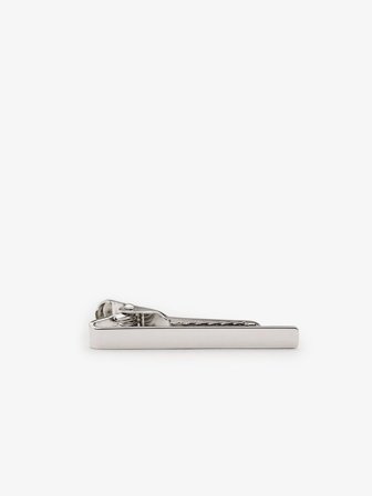 John Henric Men's Silver Tie Clip Isaac Size Onesize