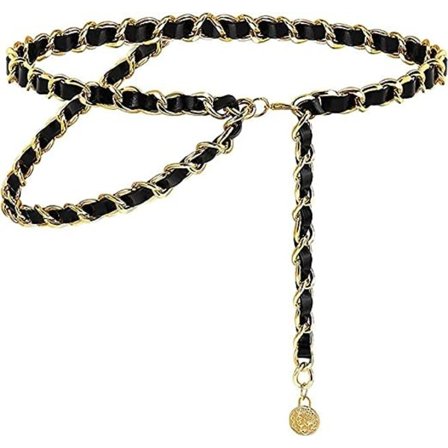 Metal Taljekæde Guld Mønt Vedhæng Lagdelt Krop Kæde Natklub Mave Kæde Bælte Smykker Kvinder og Piger