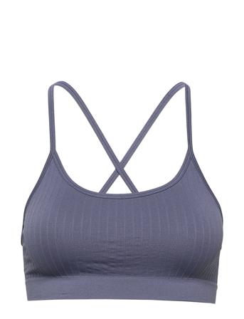 Seamless Bra Top Lingerie Bras & Tops Sports Bras - ALL Blå Filippa K Soft Sport