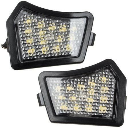 Volvo C30 C70 II S40 II S60 I II S80 I II V40 II V50 V60 V70 II III XC70 I II XC90 LED-spegelljus 2-delars set_MGF