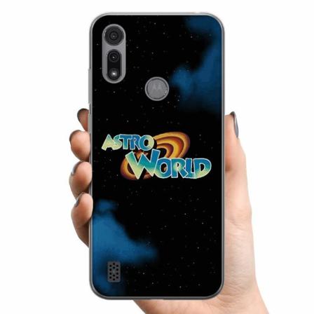 Motorola Moto E6i Tpu Mobilskal Travis Scott Astroworld