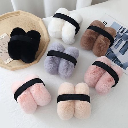 Fashion Foldable Earmuffs Women Men Winter Winter Warm Ear Protectors Earlap Girls Rabbit Hair Thickened Plush Ear Cover