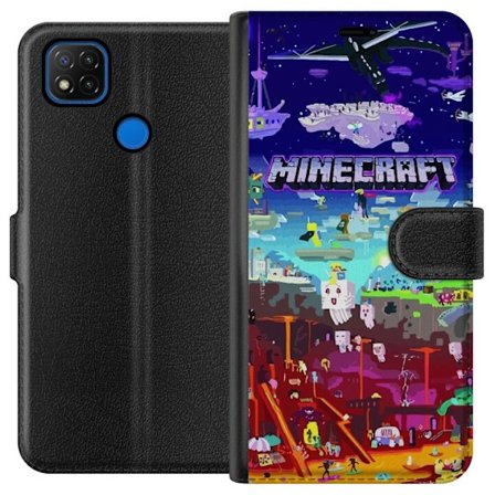 Yhteensopiva Lompakkokotelo Xiaomi Xiaomi Redmi 9C MineCraft