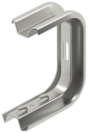 Obo Bettermann 6365989 Yhdistelmäkiinnike ruostumaton Kaapelikiinnikejärjestelmän leveydelle: 100 mm, Asennustuotteet