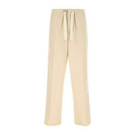 Jil Sander, Straight Trousers Beige, Heren, Maat:L