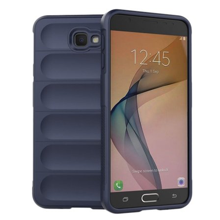 Blødt grebsformet cover til Samsung Galaxy J7 Prime / Samsung Galaxy On7 - Blå