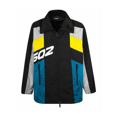 Dsquared2, Light Jackets Czarny, Mężczyzna, Rozmiar: S