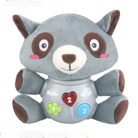 Børnelegetøj Musikalske Legetøj Plys Elefant Spædbarnslegetøj Fyldt Dyr Drengelegetøj, Overraskelse Jul, Ferie og Fødselsdagsgaver til Børn Dreng Pige