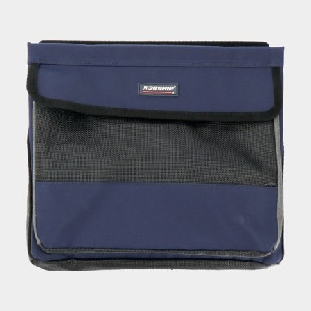 Sac à drisses Robship Rope Bag Navyline Medium, acrylique protégé UV, 36 x 32 x 10 cm, bleu marine + bouchons de fixation