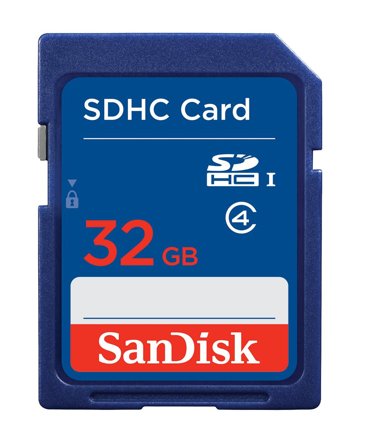 Sandisk Standard - Flashminnekort - 32 GB - Class 4 - SDHC