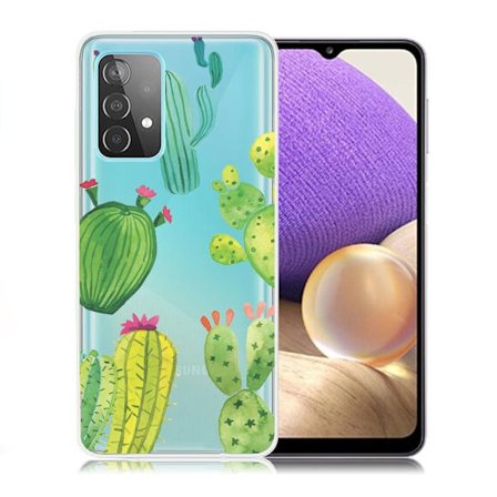 Deco Samsung Galaxy A32 5G Etui - Kaktus