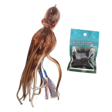 Naturtro Blækspruttefiskelokkemad Blæksprutte Lokkemad Sejlbåd Fiskelokkemad 180g