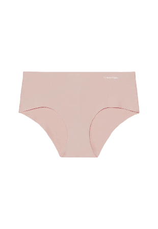 Calvin Klein Trosa i Hipster modell, Sömlös mjuk Microfiber Trosor Dam Beige L