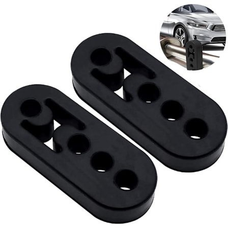 Udstødningsrørophæng til bil, 2 stk. Udstødningsrørsholdere