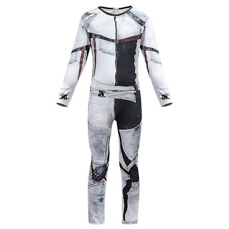 Kids Descendants 3 Carlos Cosplay Costume 3d Jumpsuit For Halloween Party-Flerfarget