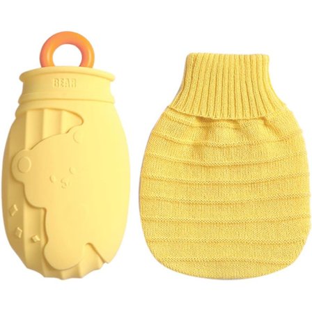 Varmtvandsflaske til nakke, skulder, hånd, ben smertelindring 320ml Sød julegave