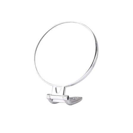 Sminkspegel Dubbelsidig spegel SILVER RUND RUND