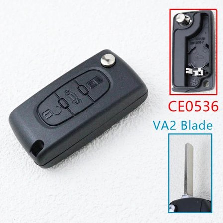 Auton avaimen kotelon vaihto kaukosäätimen kuori Citroen C2 C4 C5 C6 C8 Berlingo Xsara Picasso -malleille