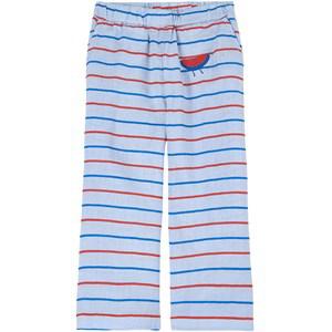 Bonmot Organic Blue Striped Trousers 2-3 Years - Bottoms - 2-3 years - Blue