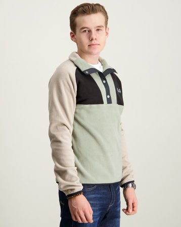 Didriksons YOKTO K 1/2 BTN 2 Rosa Genser Gutt - Kids Brand Store