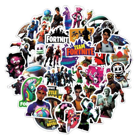 Fortnite 50 Kreative Klistermærker