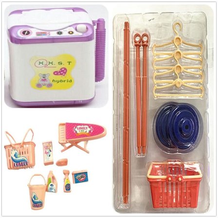 Dollhouse Tvättmaskin Miniatyrmöbler 3 3