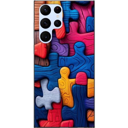 Yhteensopiva Puhelinkuori Samsung Samsung Galaxy S22 Ultra 5G Leikkisä kuvitus Stitchin kanssa vaaleanpunaisissa omenoissa pehmeässä pastellidesign