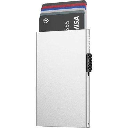 Korttikukkaro Miehille Luottokorttipidin RFID-Estävä Pop-up Korttipidin Naisille Minimalistinen Lompakko Ohut RFID-Lompakko