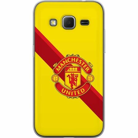 Samsung Galaxy Core Prime Genomskinligt Skal Manchester United