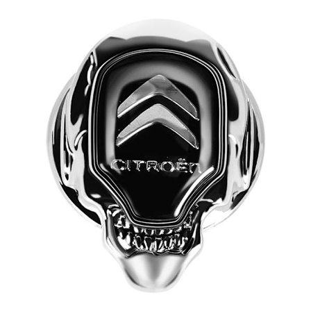 Deksel til start-stopp-knapp for bil, deksel til trykknapp for start, ripebestandig dekordeksel for bilmotor, kompatibel med Citroen bildeler