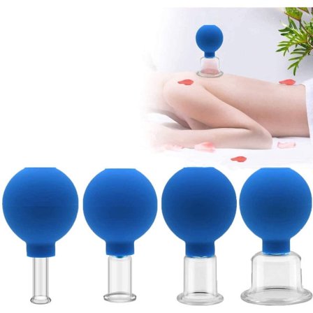 IC Koppningsset, 14 koppar Tjockt kinesiskt akupunktsglas