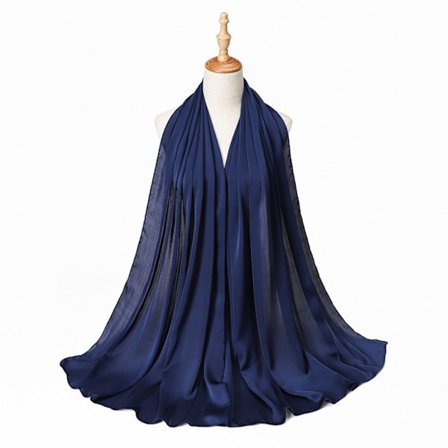 Ensfarvet tørklæder Wrap sjaler 5 5