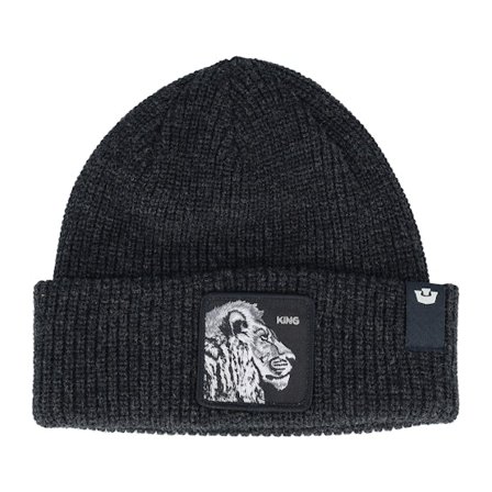 Goorin - Schwarz cuff Mütze - The Lion Beanie Void Black Cuff @ Hatstore