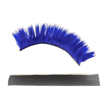 Kaesi Leikattava Kypärä Peruukki Irrotettava Korkea Lämpötila Silkki Kirkas Väri Kypärä Mohawk Kypärä Tarvikkeet (FMY)