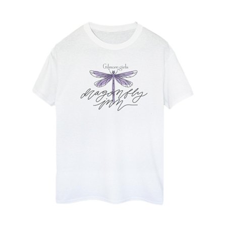 Gilmore Girls Dam/Damer Dragonfly Inn Bomulls Boyfriend T-shirt