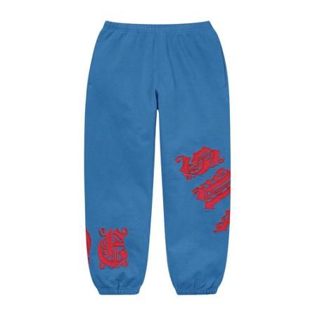 Supreme Sweatpants blå, Herr, Herr, Storlek: S