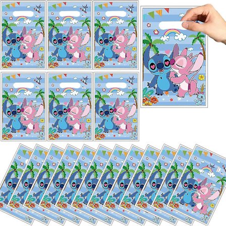 30-pakning Lilo og Stitch-festgaveposer, for Lilo og Stitch-bursdagsfesttilbehør Dekorasjoner{hh}