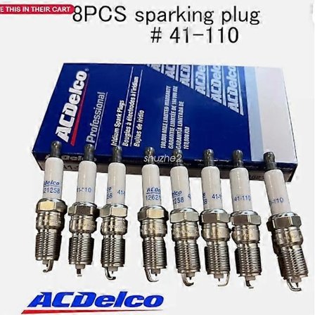 8 KPL Aitoja 41-110 Iridium Sytytystulppia 12621258 Chevy GMC 4.8L 5.3L 6.0L