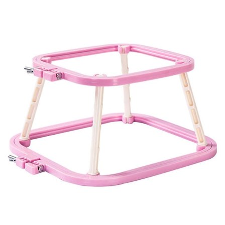 Dobbeltlags broderiramme korssting justerbar broderiramme enkel å bruke for søm brodering Lilla