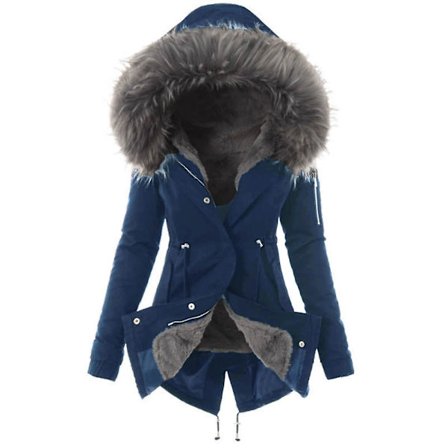 Dragkedja med dragsko i midjan, plyschfodrad huvtröja i bomull för höst och vinter