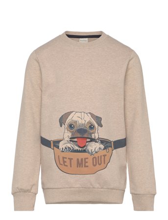 Sweatshirt Ls Beige Minymo