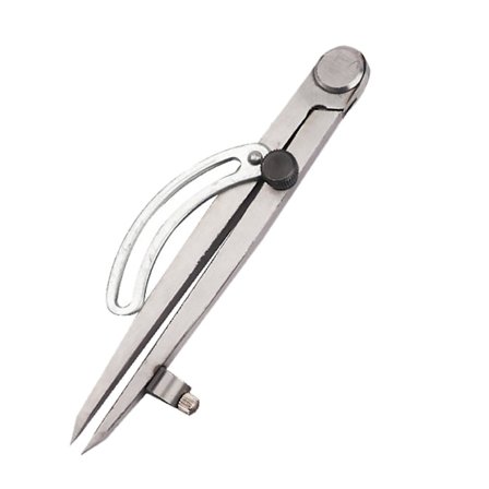 Profesjonell vinkelpasser - 6 tommers kompass i karbonstål med robust konstruksjon - Sirkelmaker for trebearbeiding