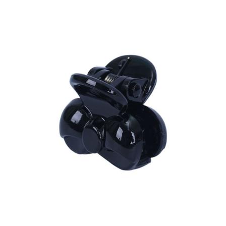 24 stk. 2,3 cm Mini Grip Octopus Claw Spider Hårclips (Sort)