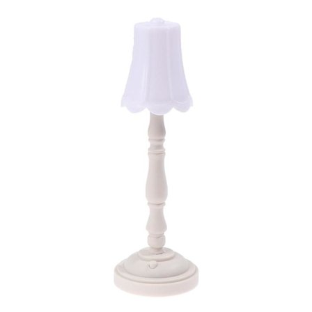 1:12 Dukkehus Miniature Gulvlampe Led Lys Dukkehus Møbler Legetøj[GL]