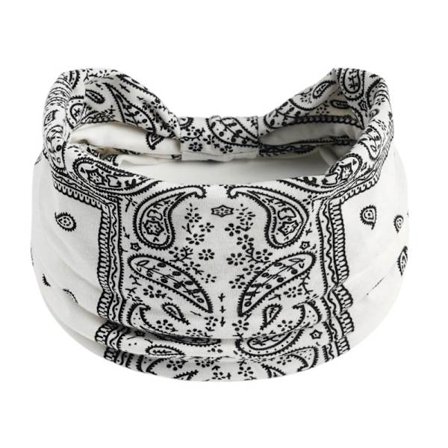 Boho Knot Turbans Yoga Elastic Head Wrap Printed Pannband
