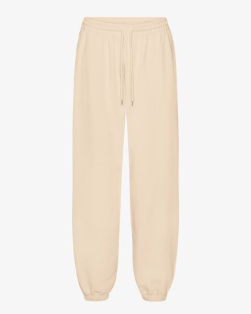 Organic Relaxed Sweatpants - Ivory White L