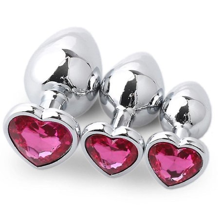 Rustfritt stål analplugg for voksne { Levering til } db