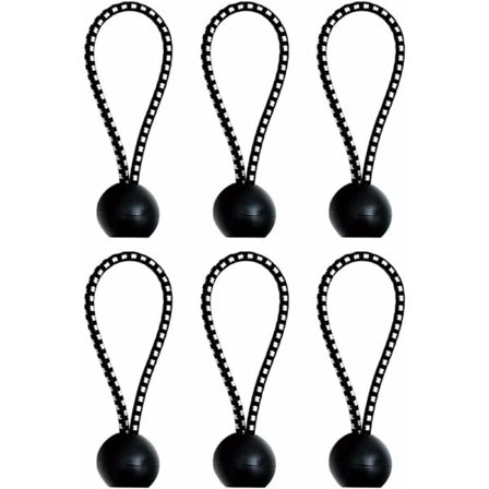 Durable Rubber Tie Down Strap with Ball, Ideal for Professional Outdoor Activities, Reflective for Added Safety